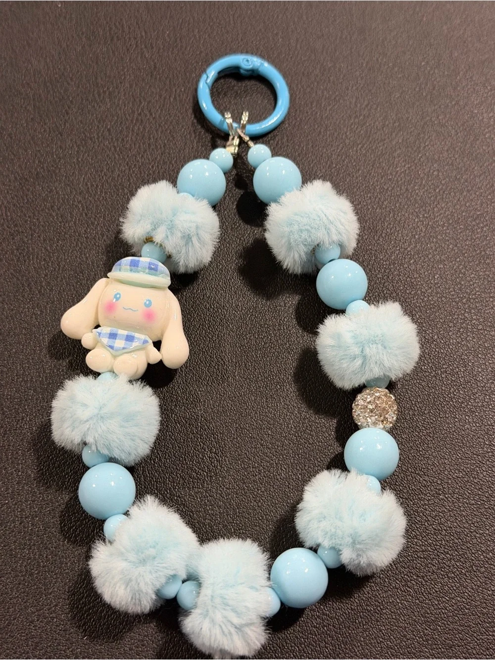 Pink Cute Basket Character Keychain for Kids set 3 key chain